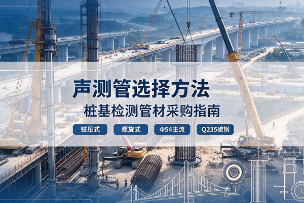 封丘声测管选型标准