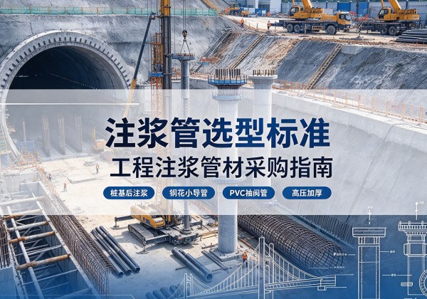 封丘注浆管选型标准